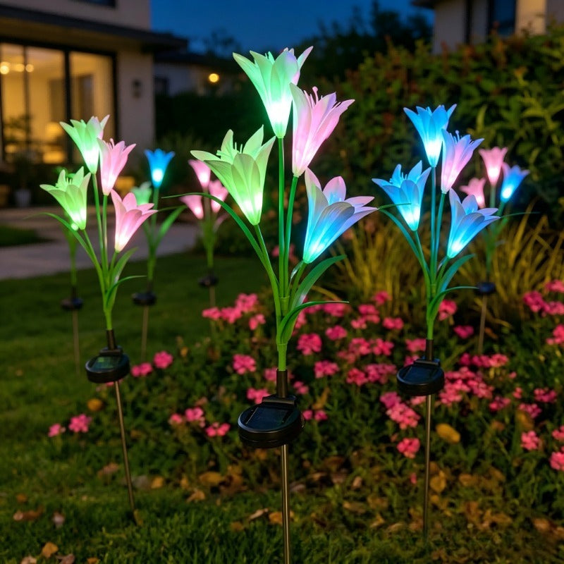 Your Garden Called — It Wants to Glow Up! 🌸 Meet the Solar Lily Lights You Never Knew You Needed