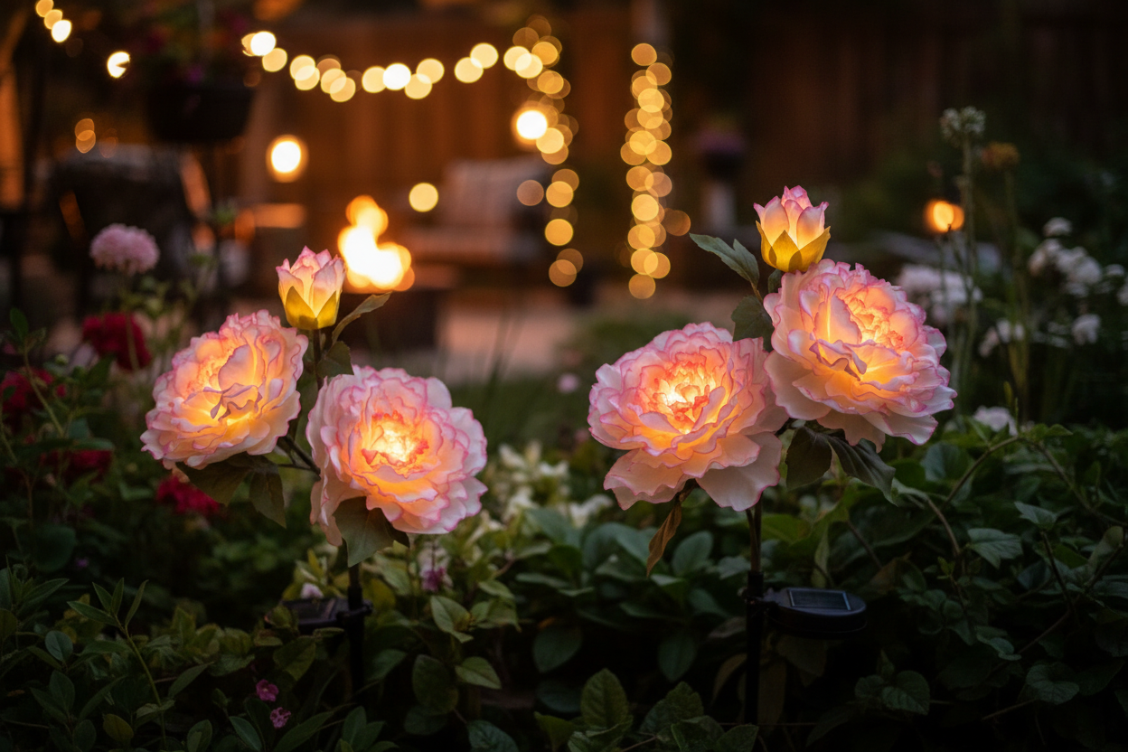 The Little Garden Lights That Made My Neighbors Stop and Stare