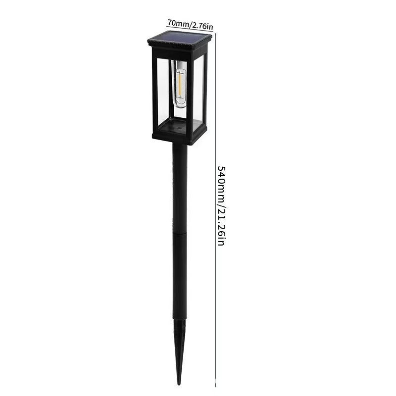 CEGarden solar filament trail lights waterproof outdoor garden stake lights 6 pack