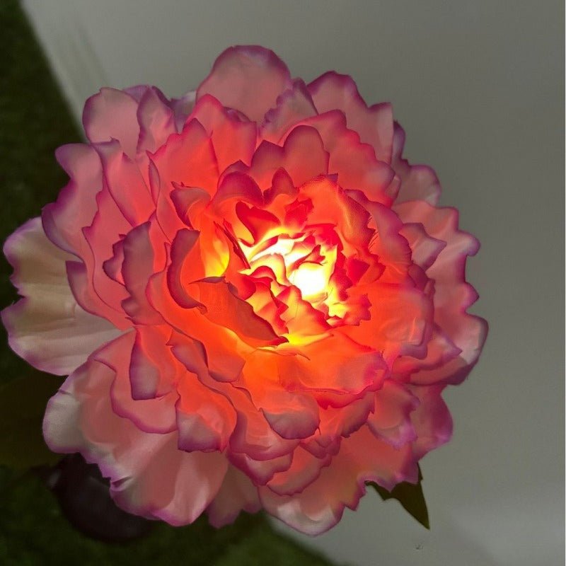 CEgarden Solar Artificial Flower Courtyard Garden Lights - CE GARDEN