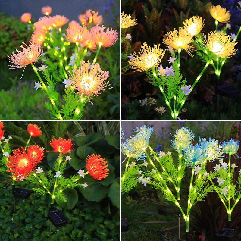 CEgarden Solar Artificial Lycoris Atmosphere Lights for Garden - CE GARDEN