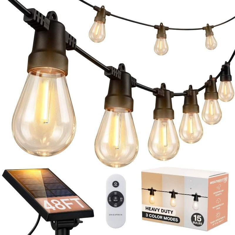 CEgarden Solar Powered Outdoor String Lights - CE GARDEN
