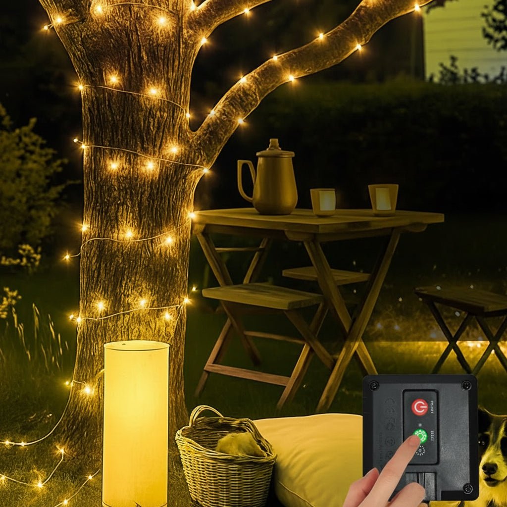 CEgarden Solar String Lights Outdoor – Waterproof Garden Fairy Lights (5M/12M) - CE GARDEN