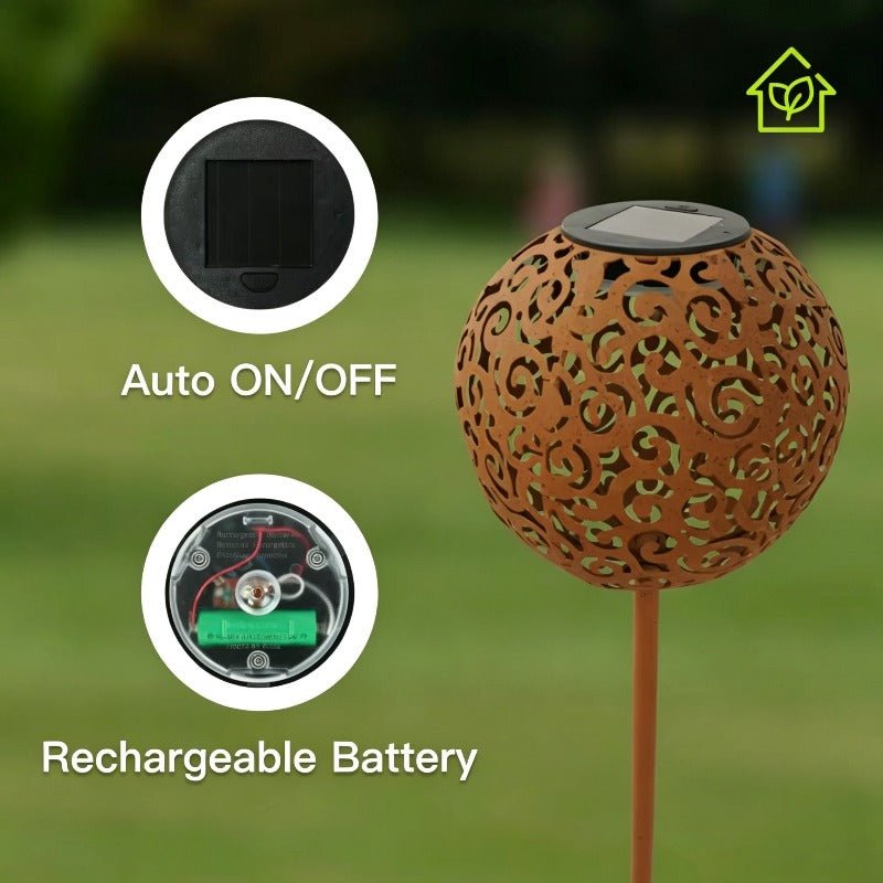 Outdoor Metal Solar Decorative Lights - CE GARDEN