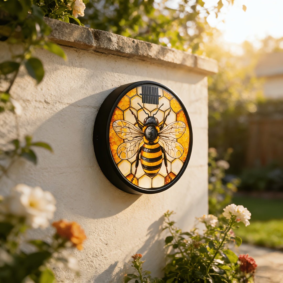 Solar Bee Decorative Lights, Garden Decor, Courtyard Landscape Lights 1pc - CE GARDEN