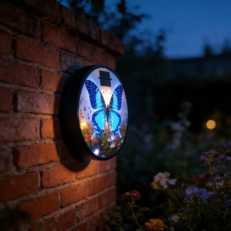 Solar wall lights butterfly wall decorative light, an excellent gift. - CE GARDEN
