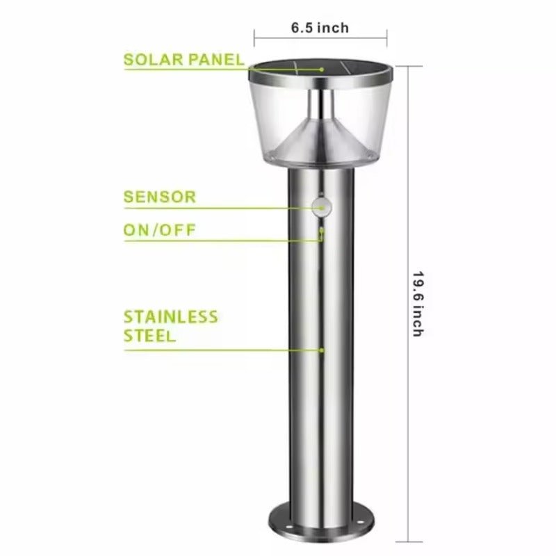 Stainless Steel Solar Garden Lights, Pathway Lights & Decorative Lights - CE GARDEN