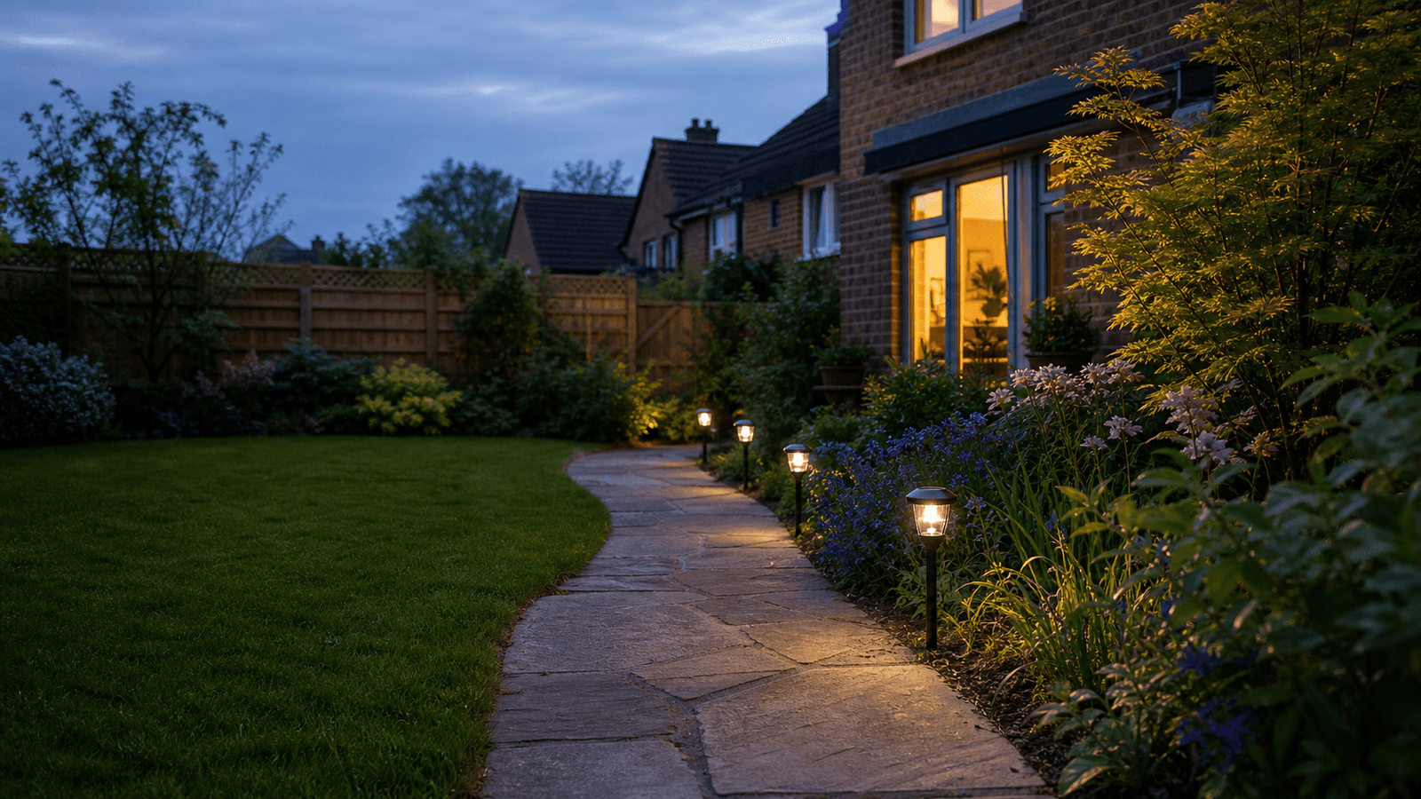How to Position Solar Garden Stake Lights: A UK Installation Guide - CE GARDEN