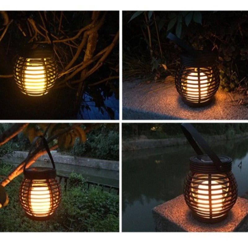 Antique Solar Hanging Lights for Outdoor Courtyards & Gardens - CE GARDEN