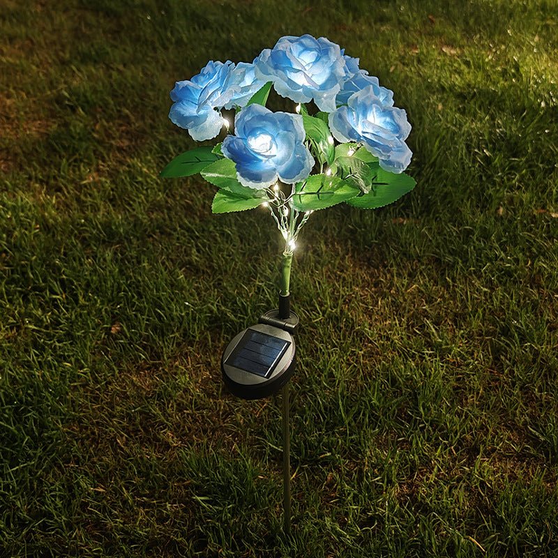 CEgarden Artificial Solar Rose Lights - CE GARDEN