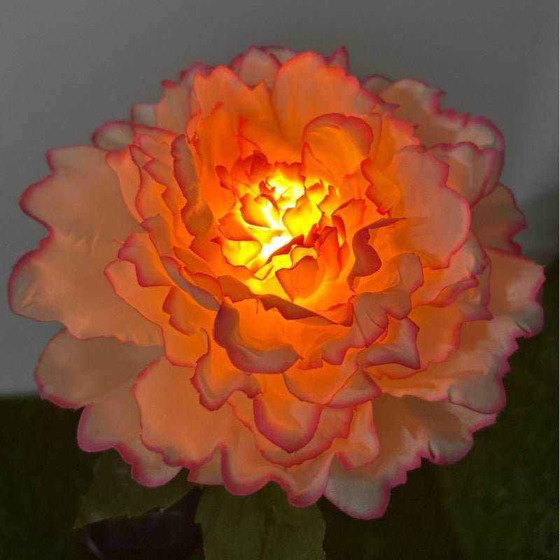 CEgarden Solar Artificial Flower Courtyard Garden Lights - CE GARDEN