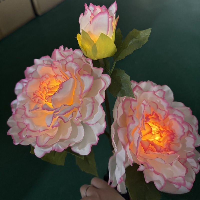 CEgarden Solar Artificial Flower Courtyard Garden Lights - CE GARDEN