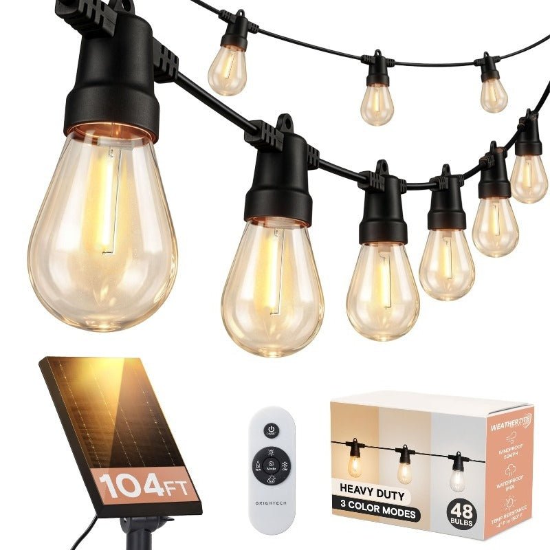 CEgarden Solar Powered Outdoor String Lights - CE GARDEN