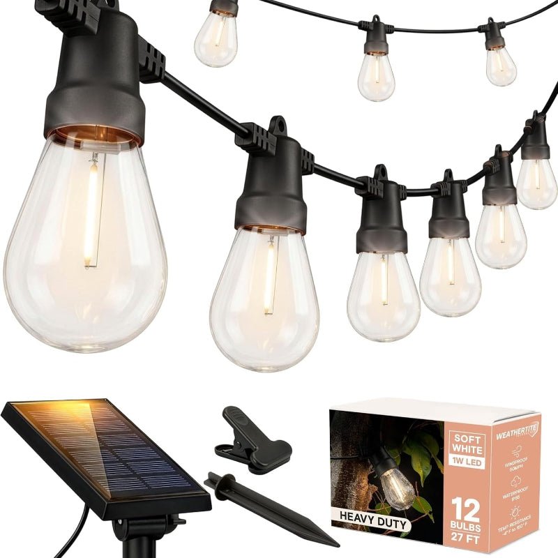CEgarden Solar Powered Outdoor String Lights - CE GARDEN