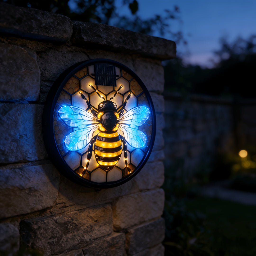 Solar Bee Decorative Lights, Garden Decor, Courtyard Landscape Lights 1pc - CE GARDEN