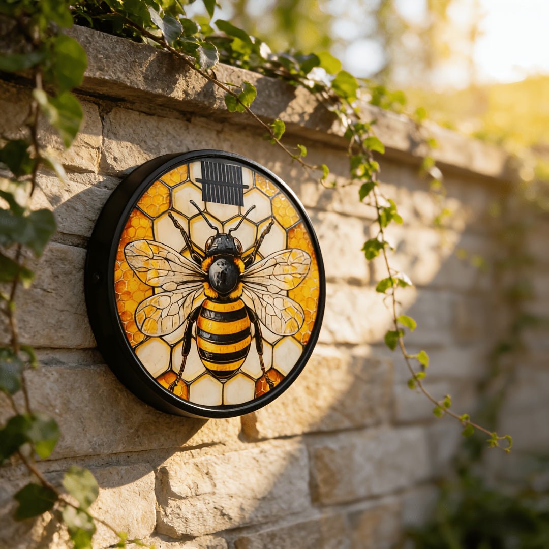 Solar Bee Decorative Lights, Garden Decor, Courtyard Landscape Lights 1pc - CE GARDEN