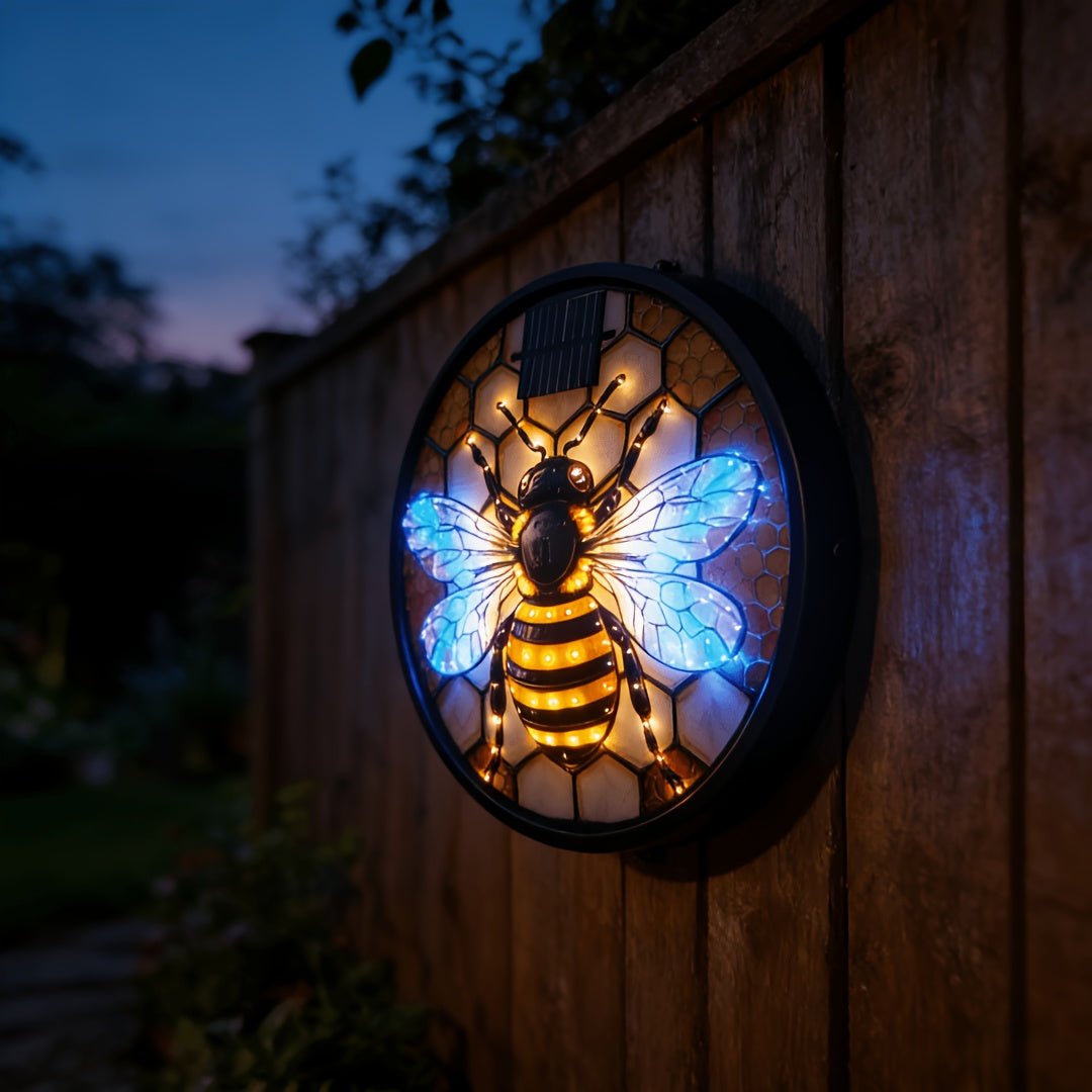 Solar Bee Decorative Lights, Garden Decor, Courtyard Landscape Lights 1pc - CE GARDEN