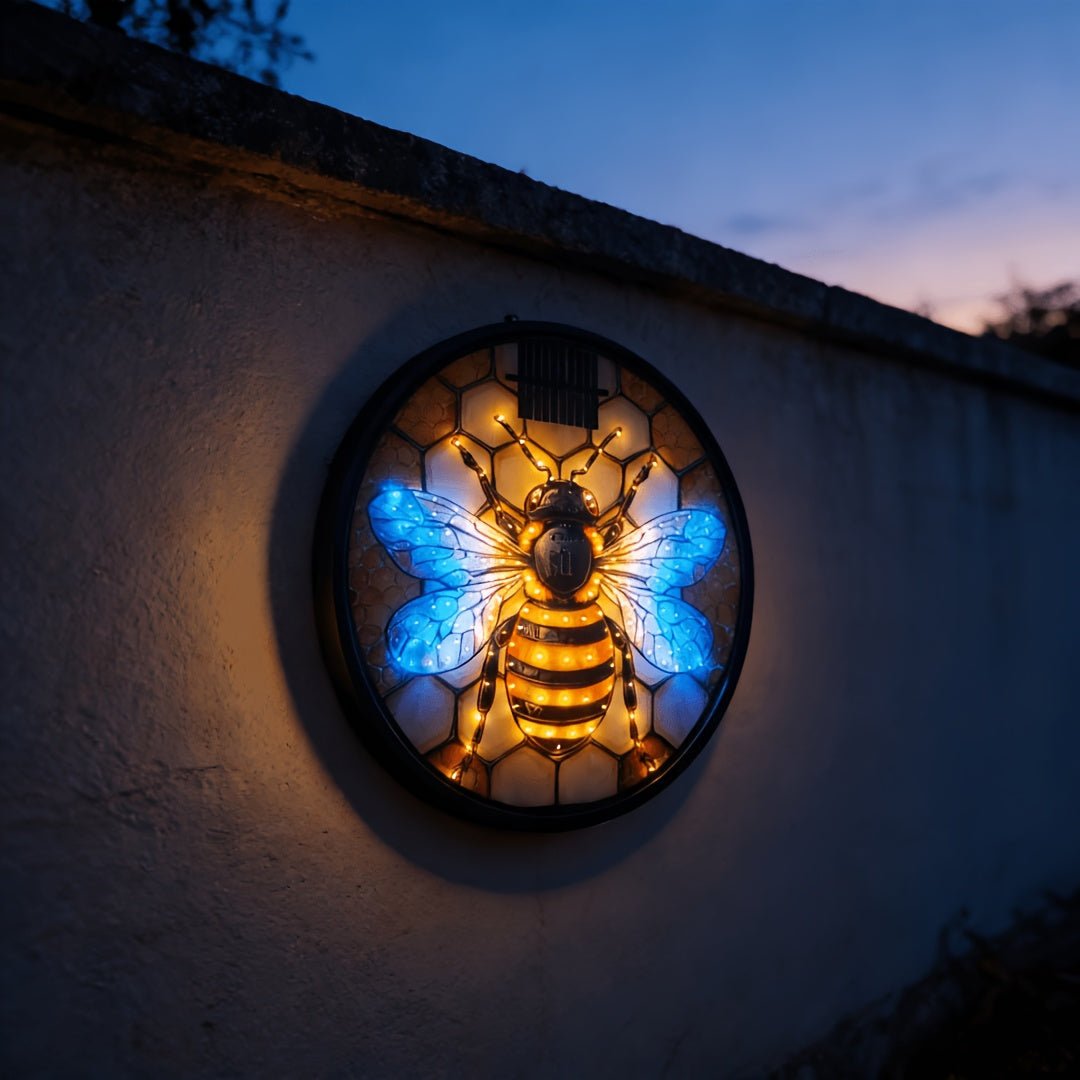 Solar Bee Decorative Lights, Garden Decor, Courtyard Landscape Lights 1pc - CE GARDEN