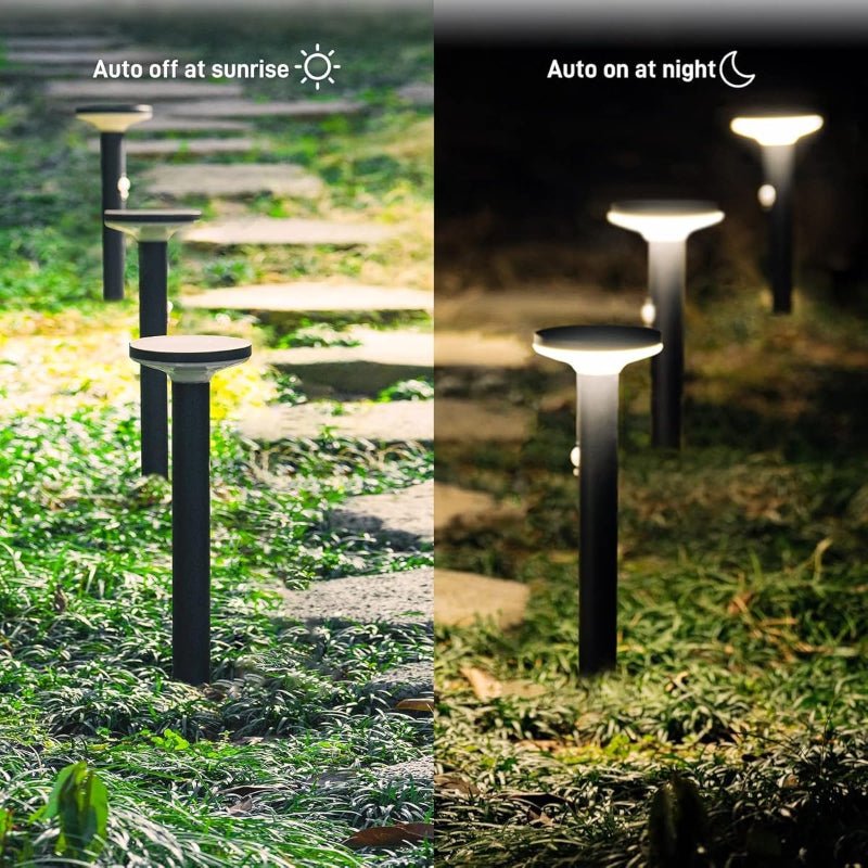 Solar Pathway Lights Outdoor – Motion Sensor Landscape Lights (2 Pack) - CE GARDEN