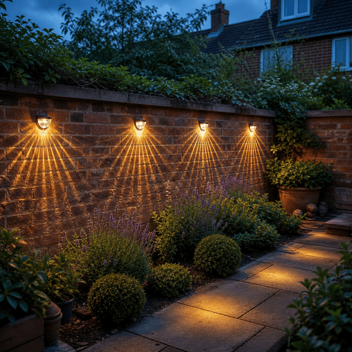 Solar Wall Light Fence Light - CE GARDEN