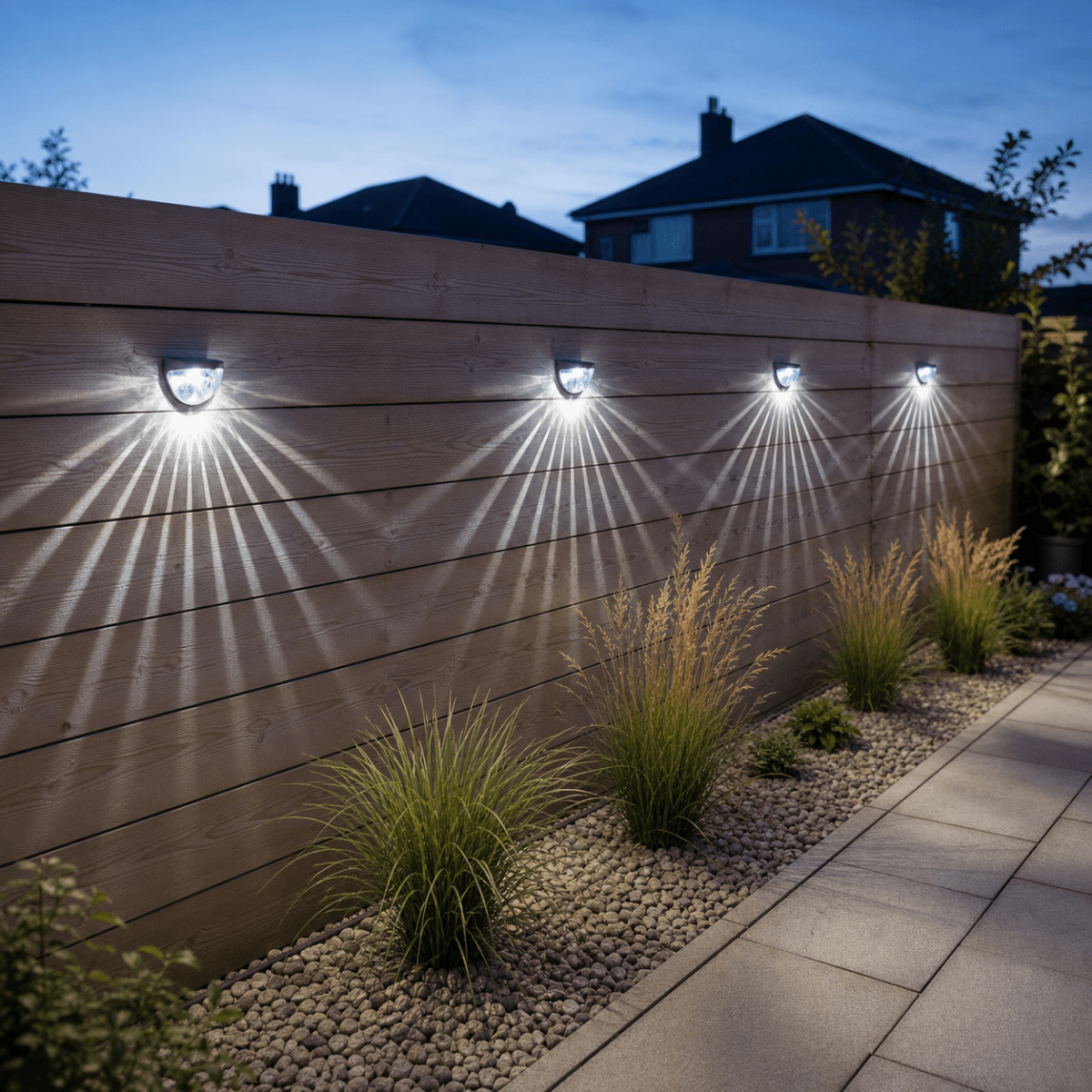 Solar Wall Light Fence Light - CE GARDEN
