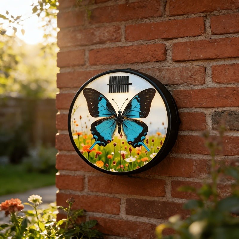 Solar wall lights butterfly wall decorative light, an excellent gift. - CE GARDEN