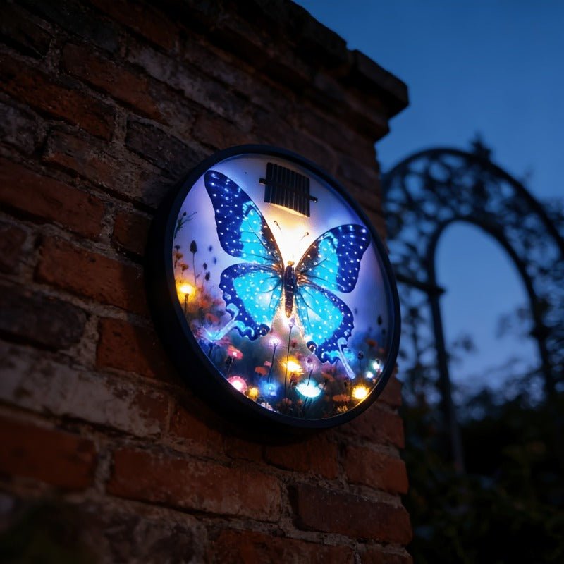 Solar wall lights butterfly wall decorative light, an excellent gift. - CE GARDEN